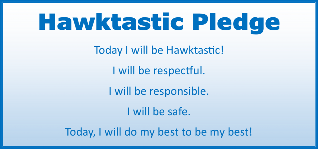 Hawktastic Pledge